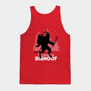 Bigfoof Funny Krampus Bigfoot Christmas Winter Sasquatch Tank Top